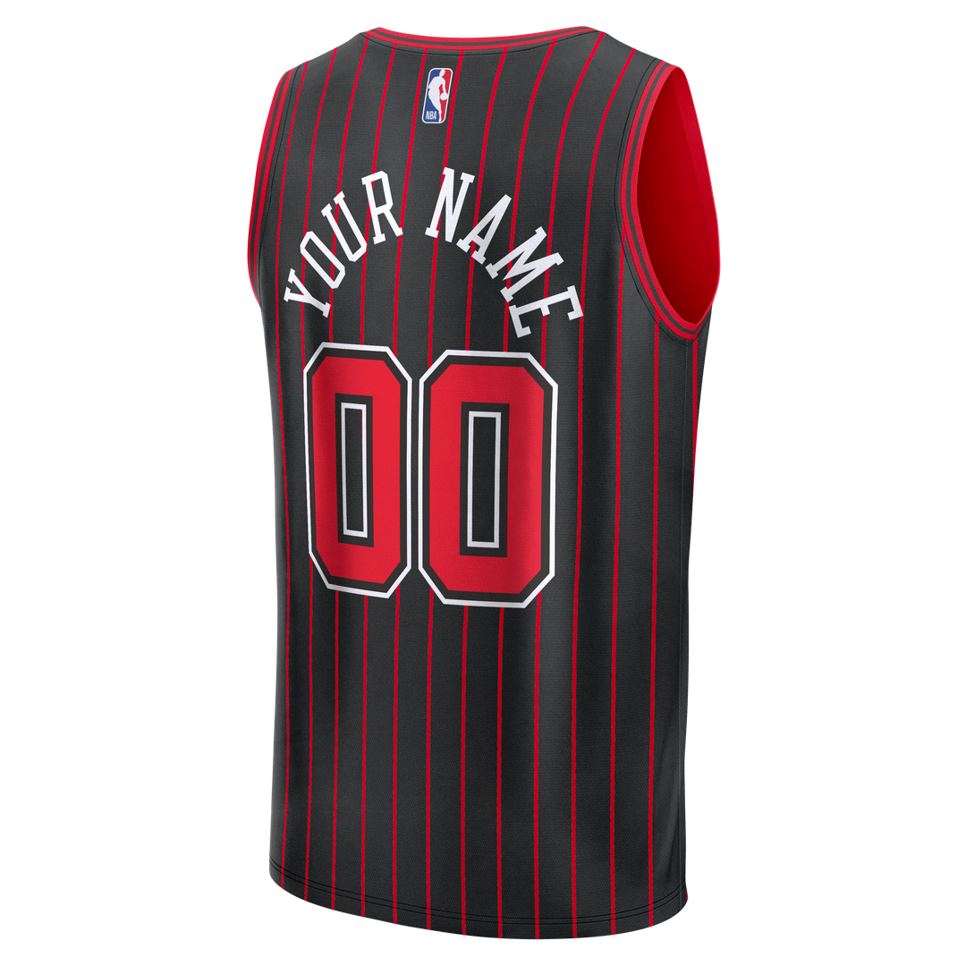 Chicago Bulls Fanatics Fast Break Custom Jersey - Icon Edition - Red