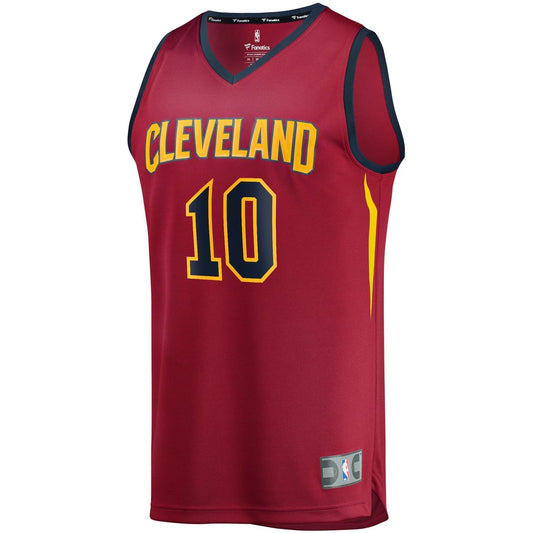 Darius Garland Cleveland Cavaliers Fanatics Youth Replica Fast Break Jersey Wine - Icon Edition