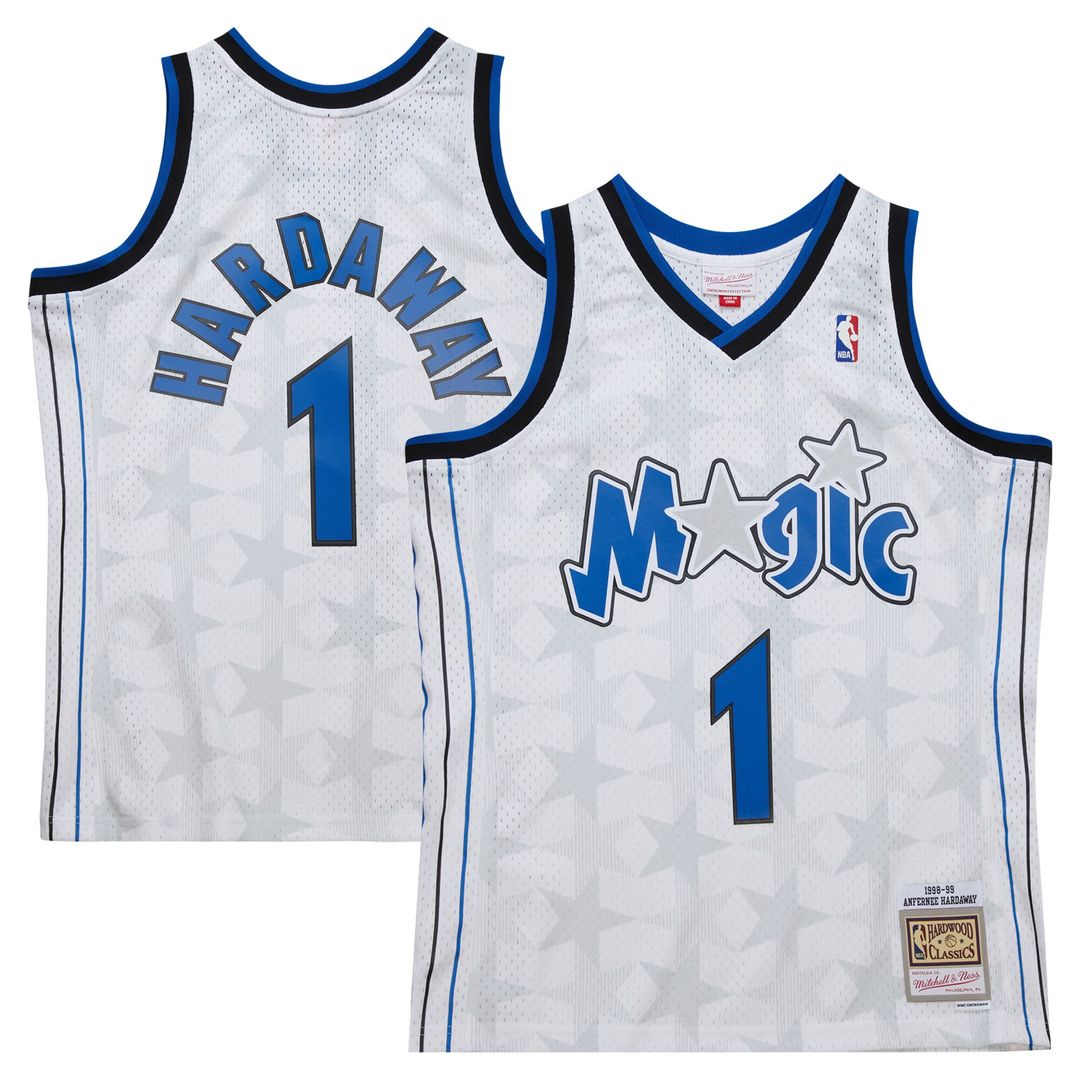 Penny Hardaway Orlando Magic Mitchell & Ness 1998/99 Hardwood Classics Swingman Jersey - White