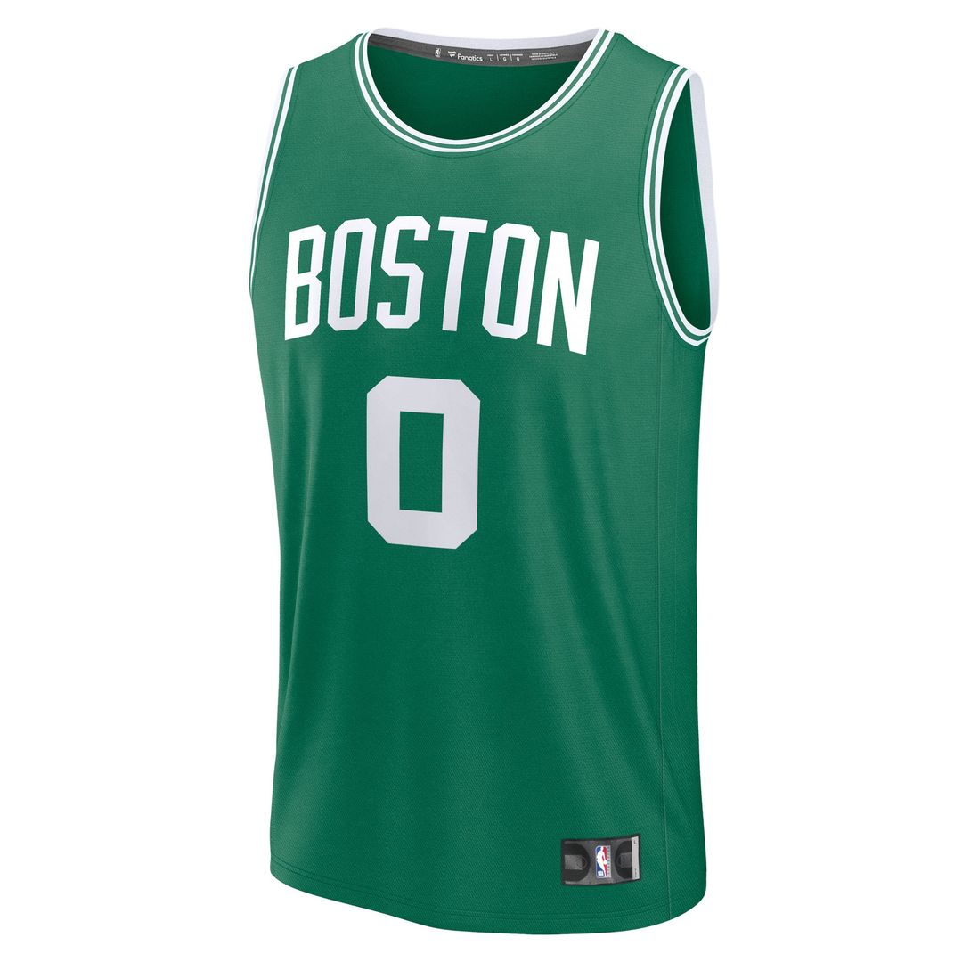 Jayson Tatum Boston Celtics Fanatics Fast Break Player Replica Jersey - Icon Edition - Kelly Green
