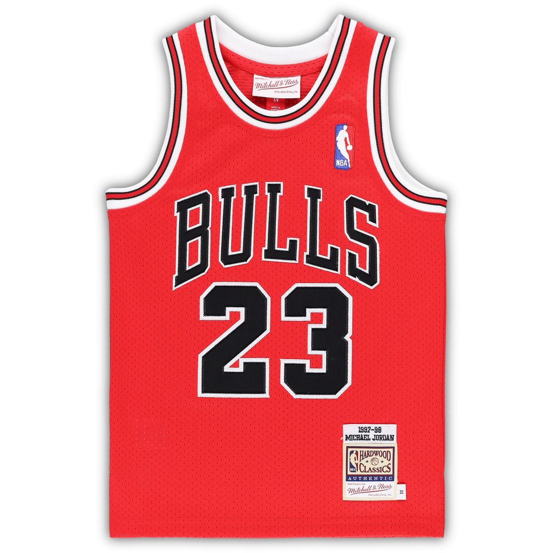Michael Jordan Chicago Bulls Mitchell & Ness Preschool 1997/98 Hardwood Classics Authentic Jersey - White