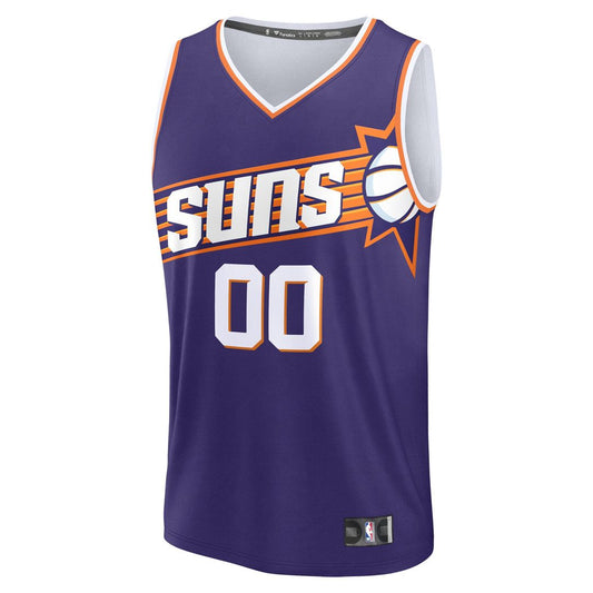 Phoenix Suns Fanatics Youth Fast Break Custom Replica Jersey - Purple - Icon Edition
