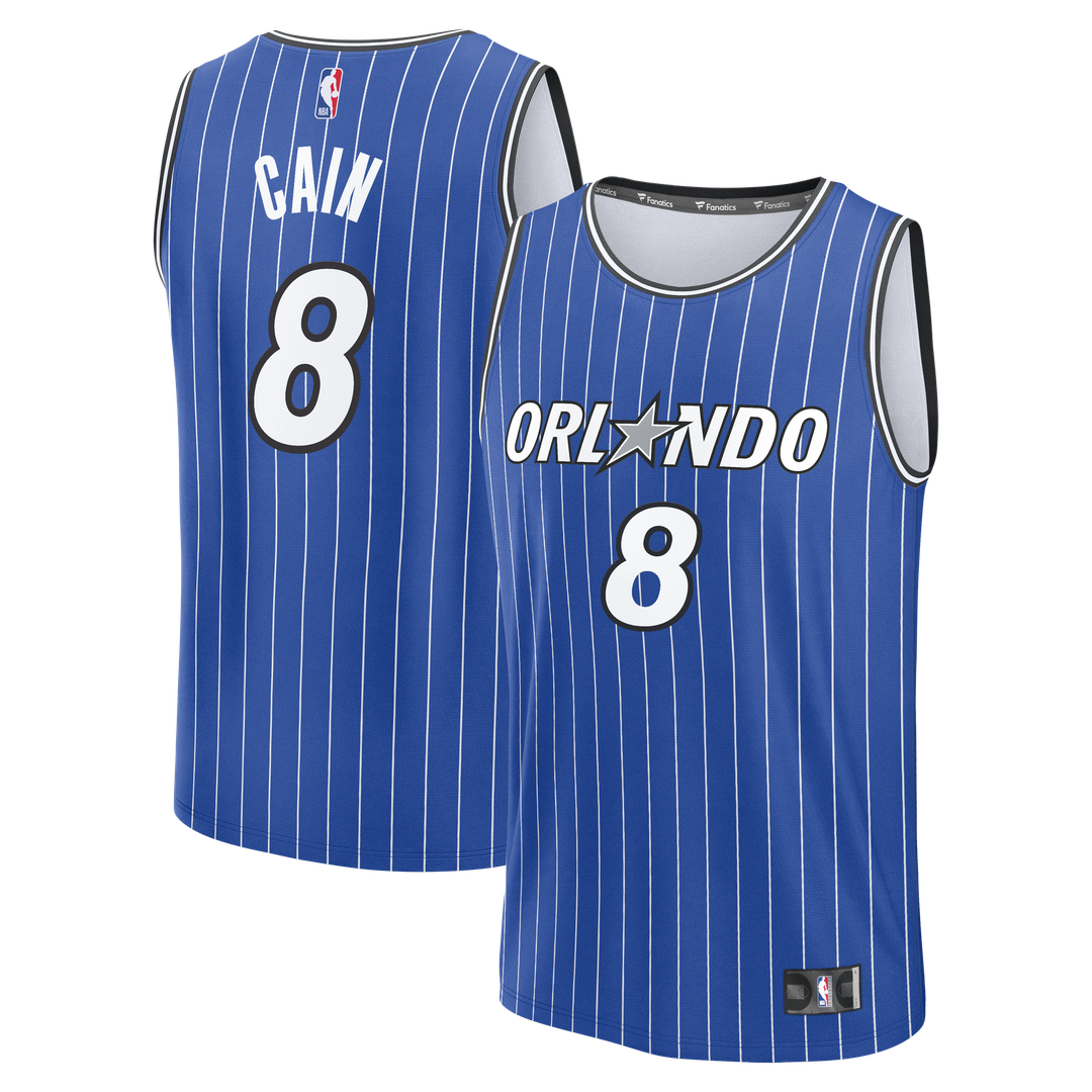 Jamal Cain Orlando Magic Fanatics Fast Break Jersey - Icon Edition - Blue