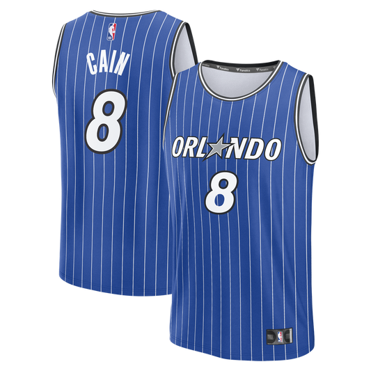 Jamal Cain Orlando Magic Fanatics Fast Break Jersey - Icon Edition - Blue