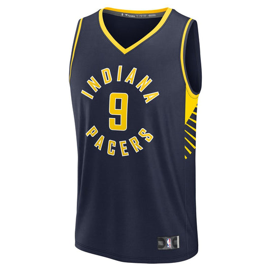 T.J. McConnell Indiana Pacers Fanatics Youth Fast Break Player Replica Jersey - Icon Edition - Navy