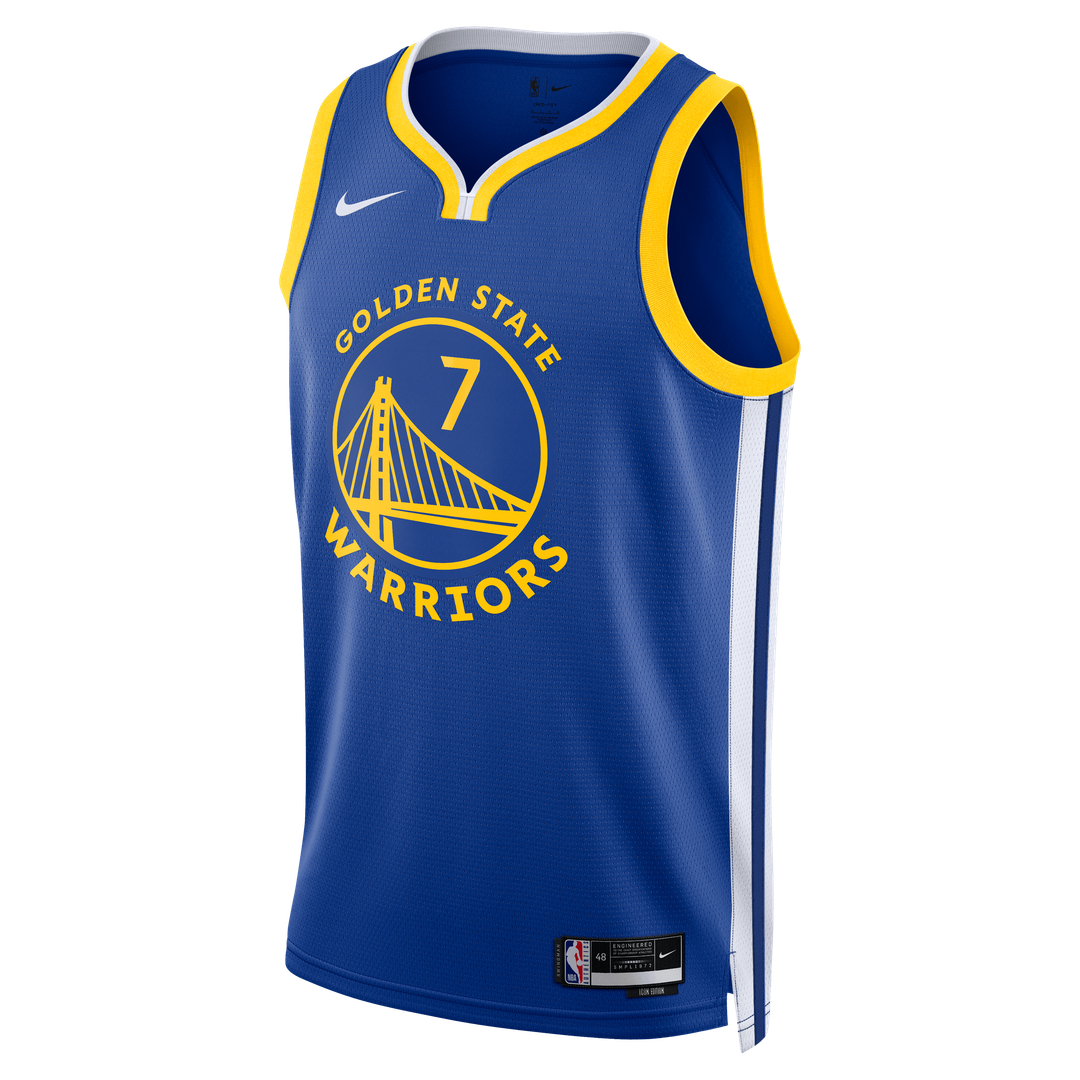 Kristaps Porziņģis Golden State Warriors Nike Unisex Swingman Jersey - Icon Edition - Royal