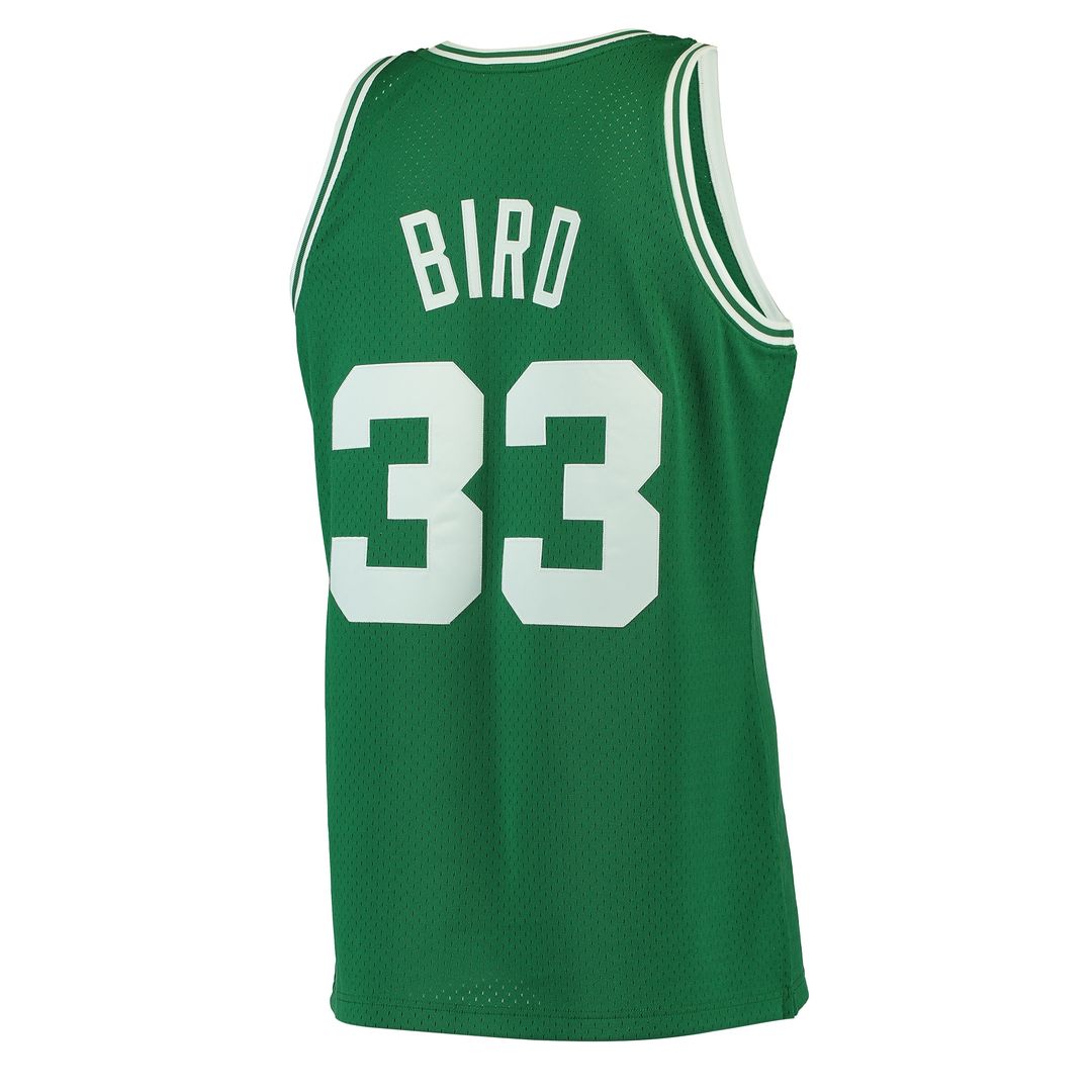 Larry Bird Boston Celtics Mitchell & Ness Hardwood Classics 1985/86 Swingman Jersey - White