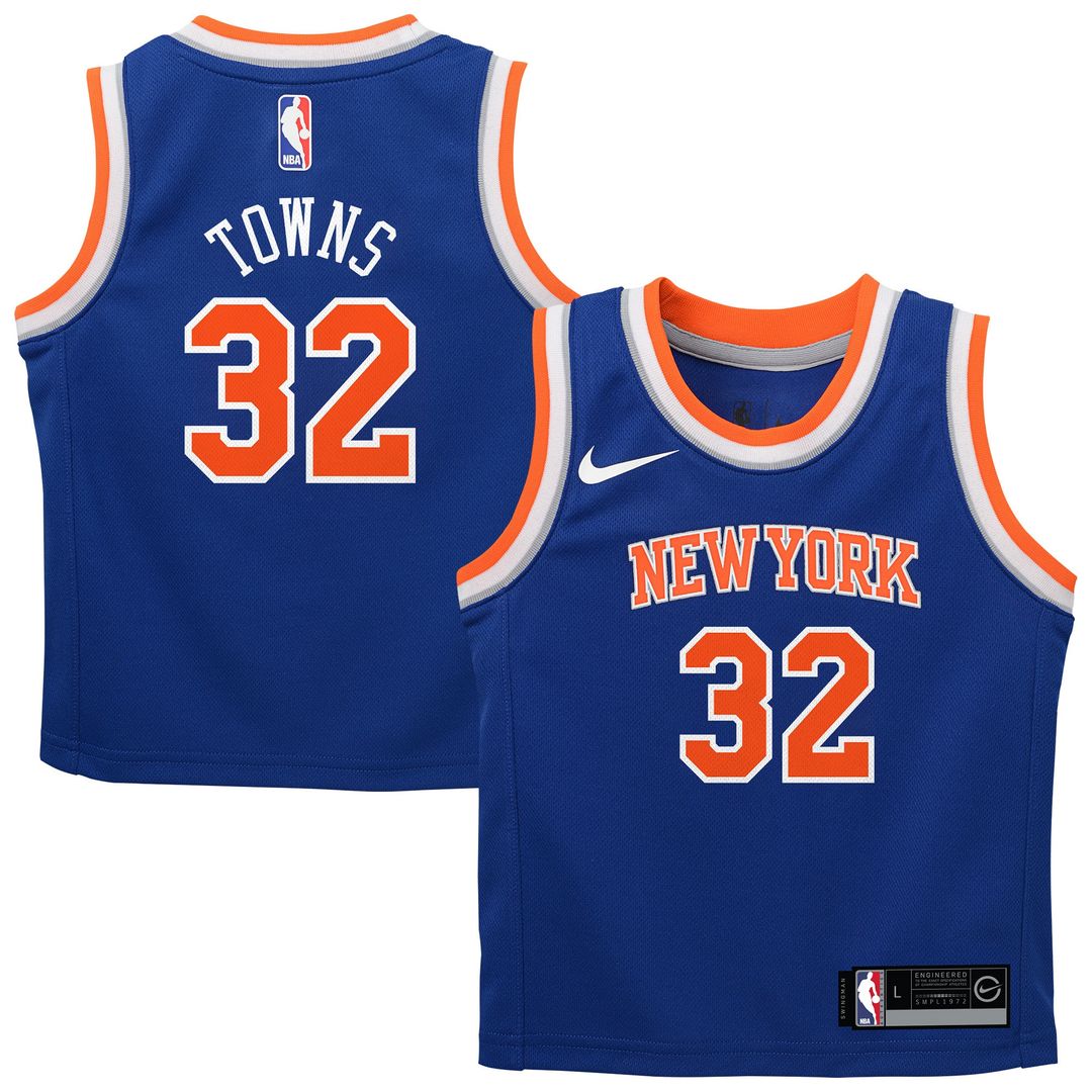 Karl - Anthony Towns New York Knicks Nike Preschool Replica Swingman Jersey - Icon Edition - Blue