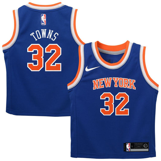 Karl - Anthony Towns New York Knicks Nike Preschool Replica Swingman Jersey - Icon Edition - Blue