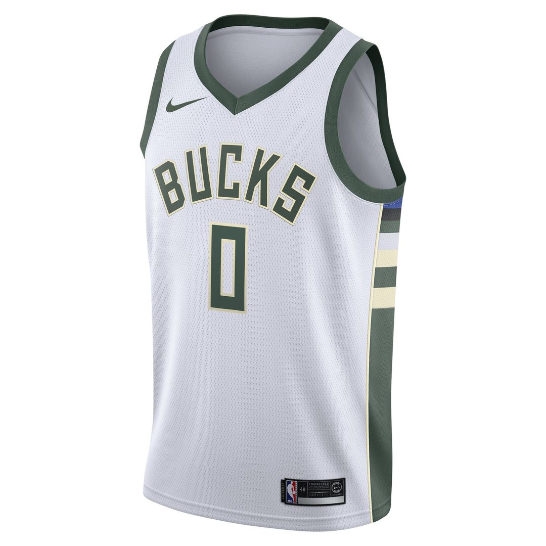 Damian Lillard Milwaukee Bucks Nike Unisex Player Swingman Jersey - Association Edition - White