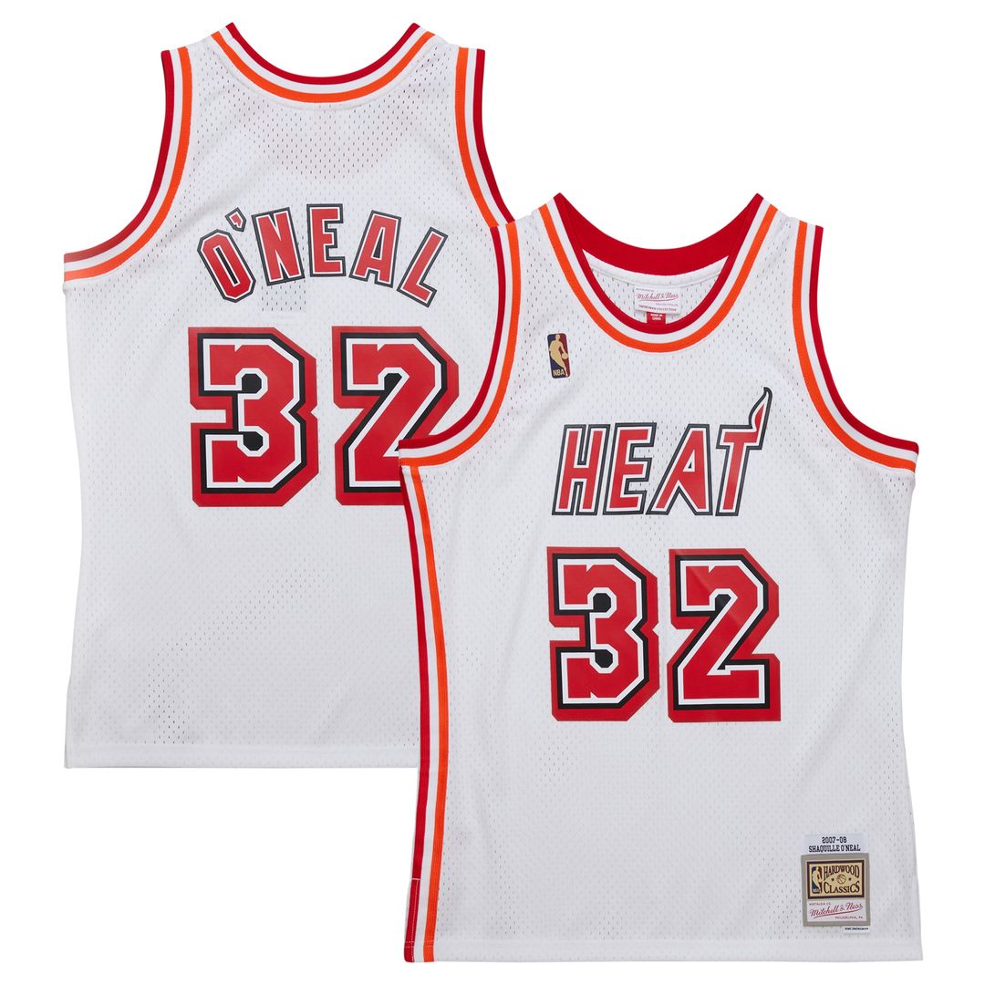 Shaquille O'Neal Miami Heat Mitchell & Ness 2005 - 06 Swingman Jersey - Red