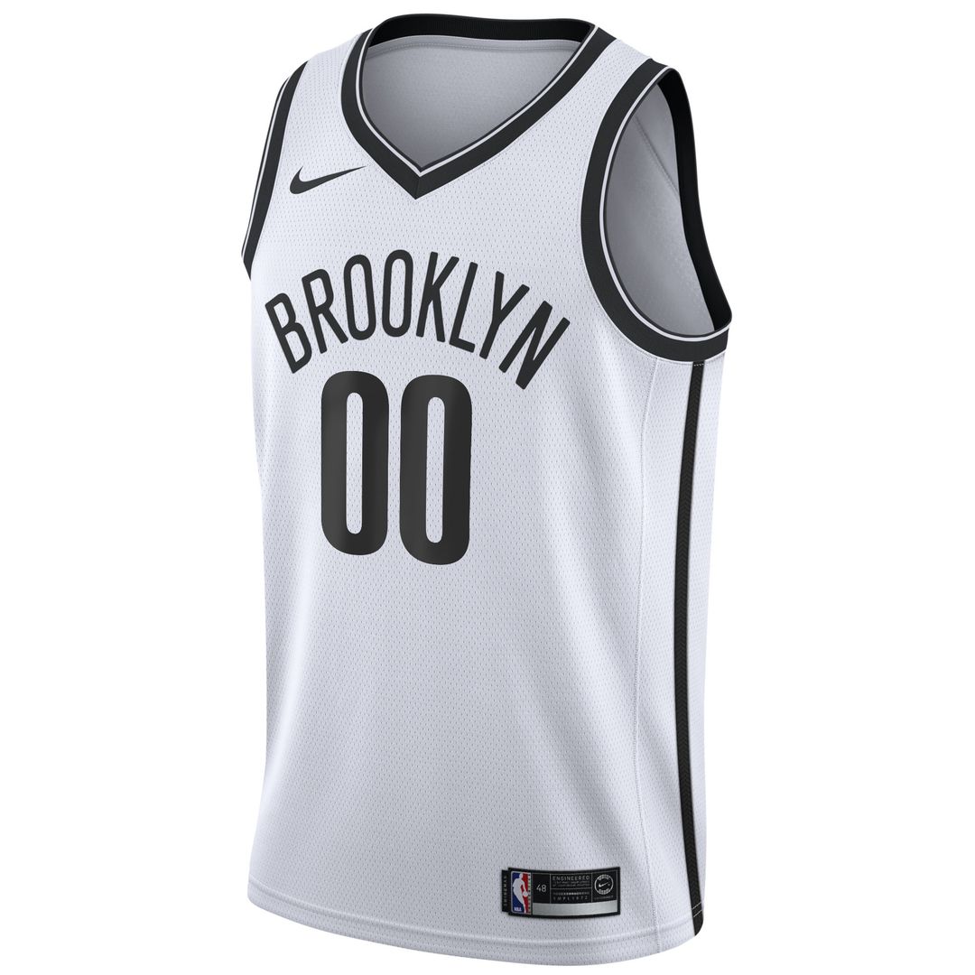 Brooklyn Nets Nike 2020/21 Swingman Custom Jersey - Icon Edition - Black