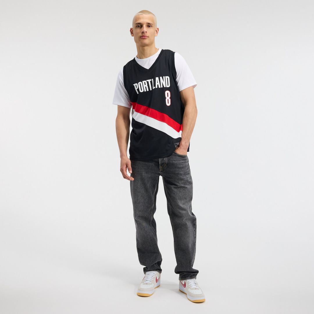 Deni Avdija Portland Trail Blazers Fanatics Fast Break Replica Jersey - Icon Edition - Black