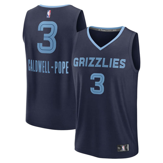 Kentavious Caldwell - Pope Memphis Grizzlies Fanatics Youth Fast Break Player Replica Jersey - Icon Edition - Navy