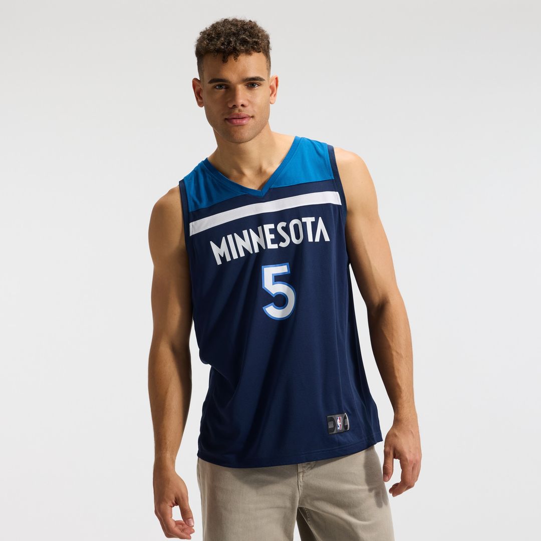 Anthony Edwards Minnesota Timberwolves Fanatics Fast Break Player Replica Jersey - Icon Edition - Navy
