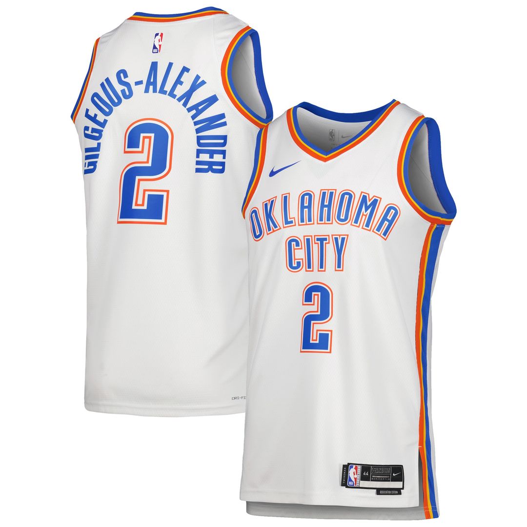 Shai Gilgeous - Alexander Oklahoma City Thunder Nike Unisex Swingman Jersey - Icon Edition - Blue