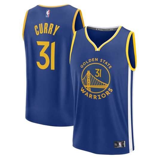 Seth Curry Golden State Warriors Fanatics Fast Break Replica Jersey - Blue - Icon Edition