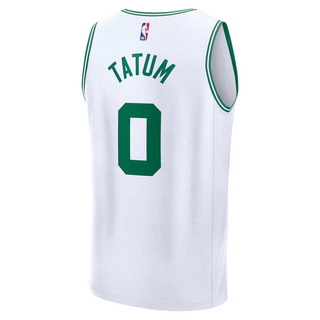 Jayson Tatum Boston Celtics Fanatics Fast Break Player Replica Jersey - Association Edition - White