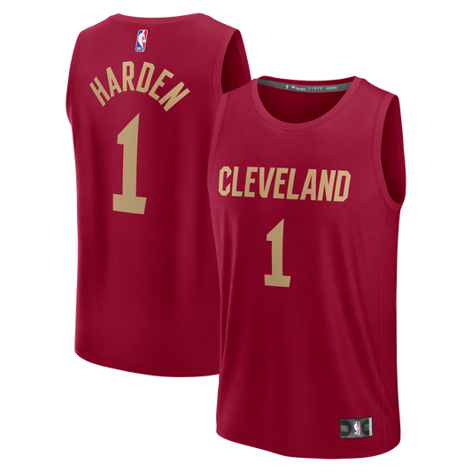 James Harden Cleveland Cavaliers Fanatics Youth Fast Break Replica Jersey - Icon Edition - Wine