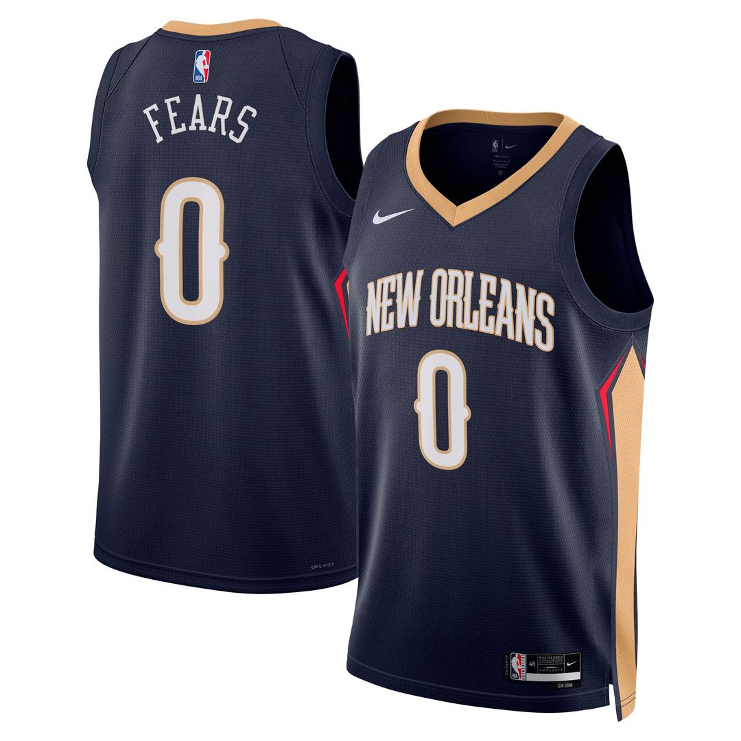 Jeremiah Fears New Orleans Pelicans Nike Unisex Player Swingman Jersey - Icon Edition - Navy