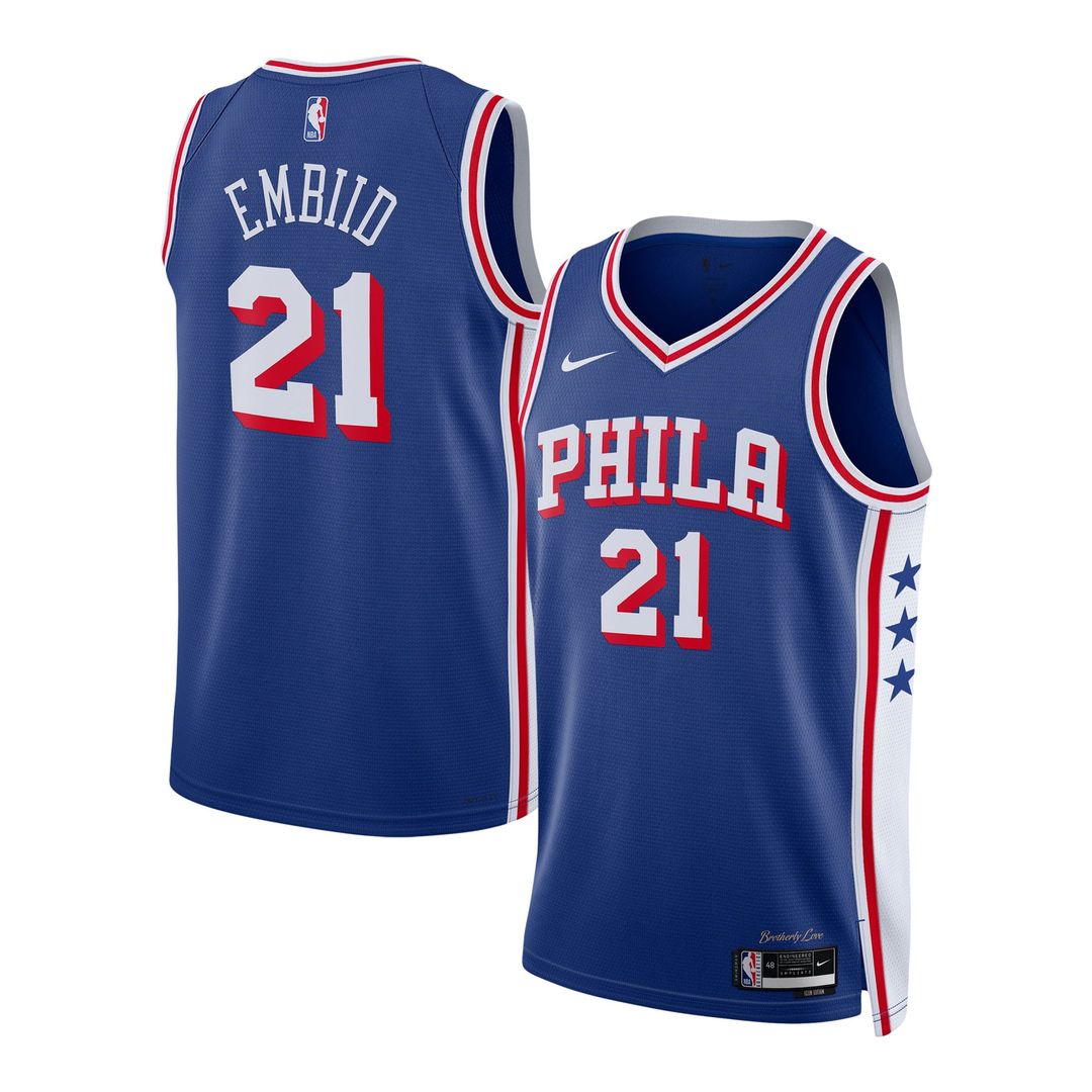 Joel Embiid Philadelphia 76ers Nike Unisex Swingman Jersey - Association Edition - White