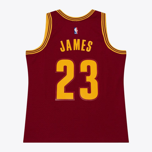 LeBron James Cleveland Cavaliers Mitchell & Ness 2015 - 16 Swingman Jersey - Wine