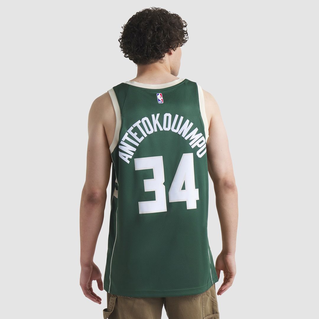 Giannis Antetokounmpo Milwaukee Bucks Nike Unisex Swingman Jersey - Association Edition - White