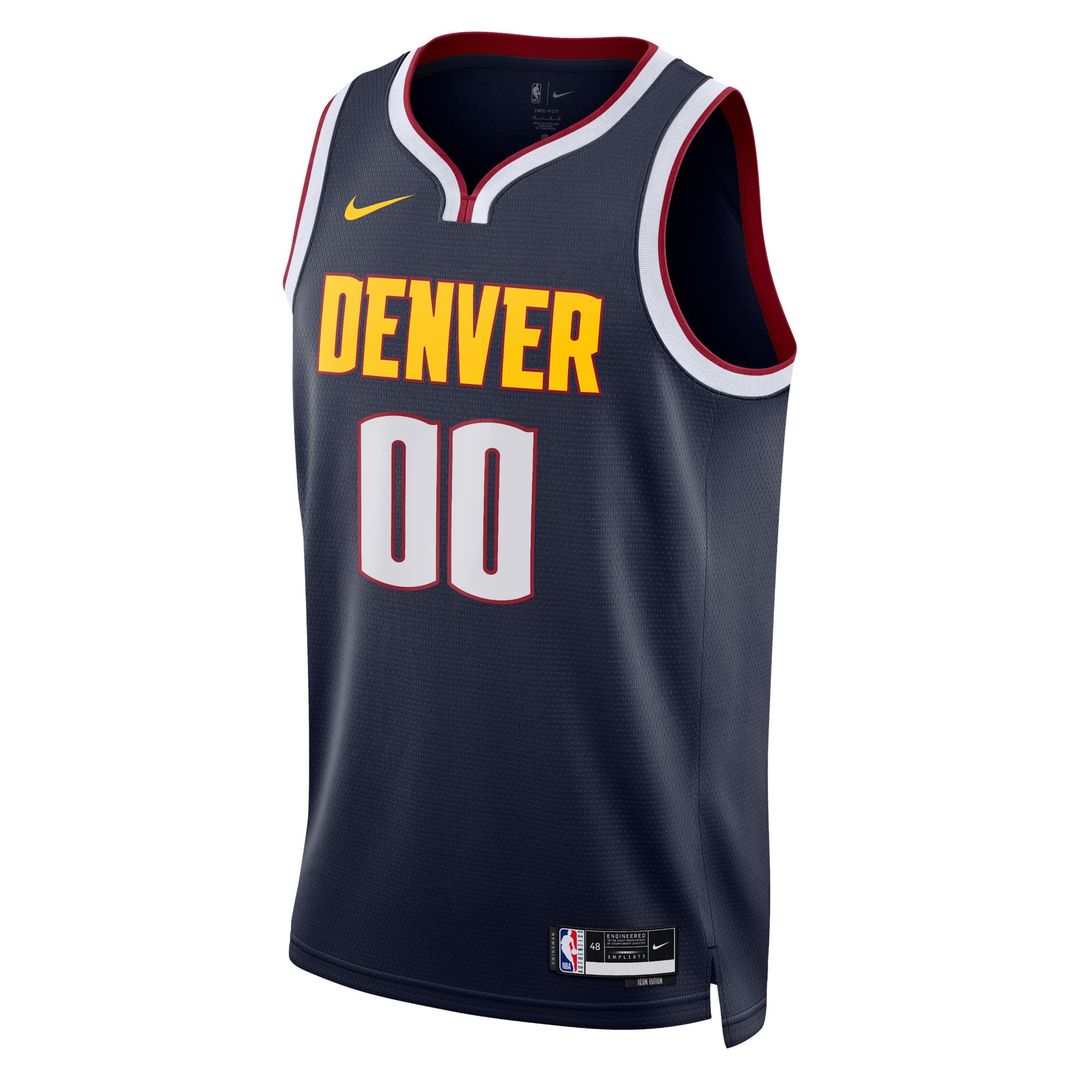 Denver Nuggets Nike Unisex Swingman Custom Jersey White - Association Edition