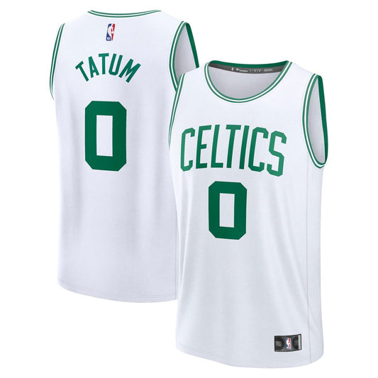Jayson Tatum Boston Celtics Fanatics Fast Break Player Replica Jersey - Association Edition - White