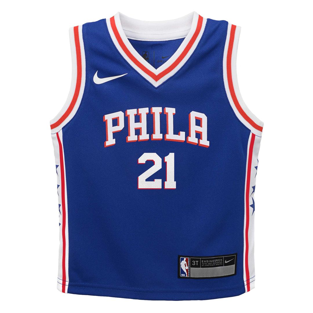 Joel Embiid Philadelphia 76ers Nike Preschool Player Swingman Jersey - Icon Edition - Royal