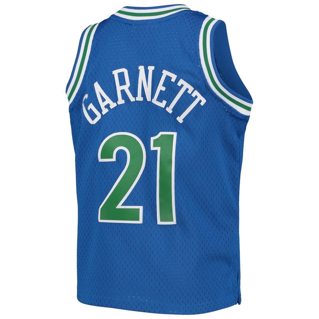 Kevin Garnett Minnesota Timberwolves Mitchell & Ness Youth 1997/98 Hardwood Classics Swingman Jersey - Black