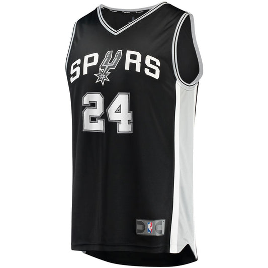 Devin Vassell San Antonio Spurs Fanatics Fast Break Replica Jersey - Icon Edition - Black