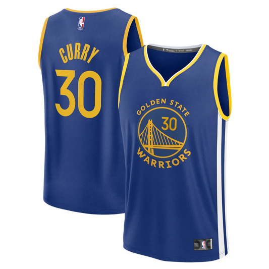 Stephen Curry Golden State Warriors Fanatics Fast Break Replica Jersey - Icon Edition - Royal