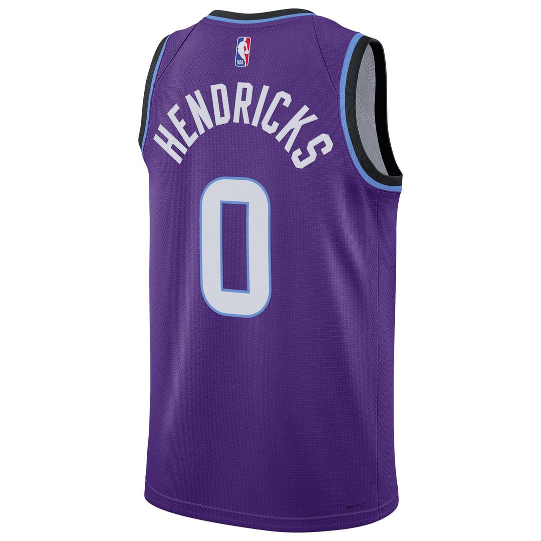 Taylor Hendricks Utah Jazz Nike Unisex Swingman Jersey - Icon Edition - Purple
