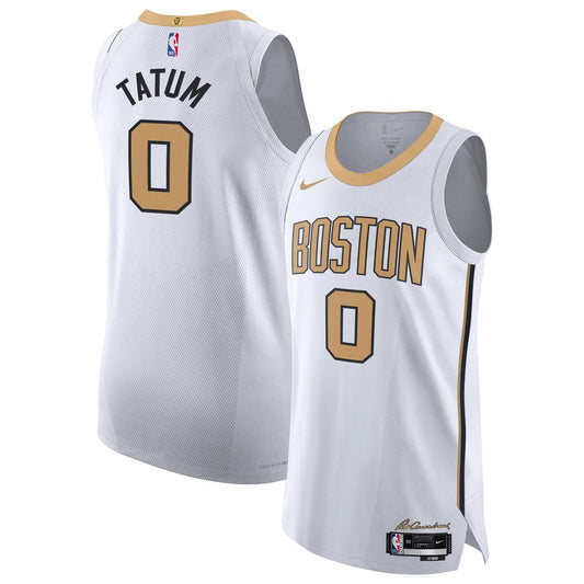 Jayson Tatum Boston Celtics Nike Unisex 2025/26 Authentic Jersey - City Edition - White