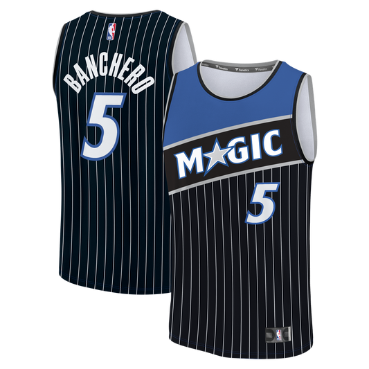 Paolo Banchero Orlando Magic Fanatics Fast Break Jersey - Statement Edition - Black