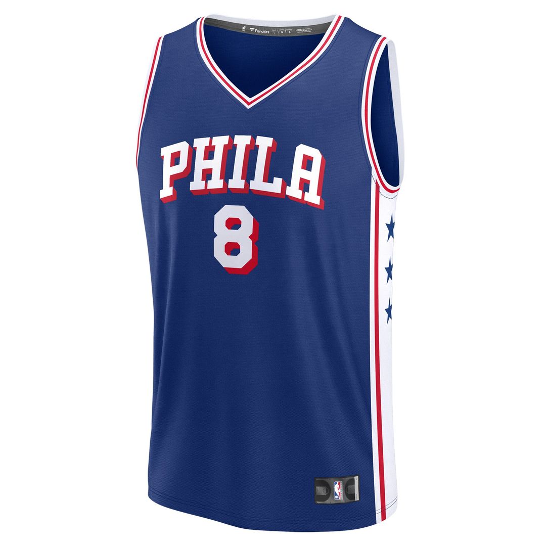 Paul George Philadelphia 76ers Fanatics Youth Fast Break Player Replica Jersey - Icon Edition - Royal