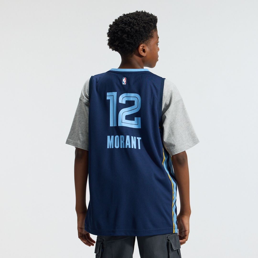 Ja Morant Memphis Grizzlies Fanatics Youth Fast Break Player Replica Jersey - Icon Edition - Navy