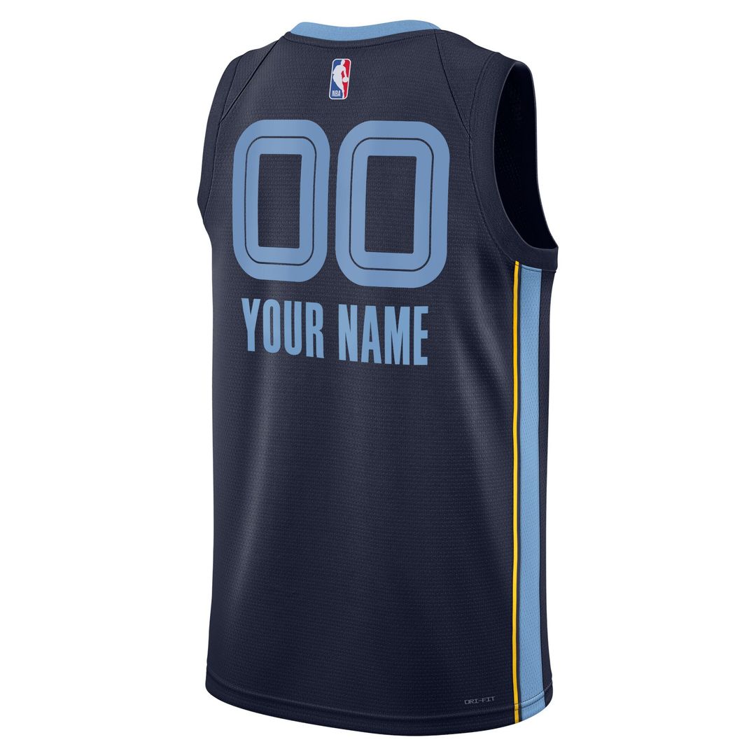Memphis Grizzlies Nike Unisex Swingman Custom Jersey White - Association Edition