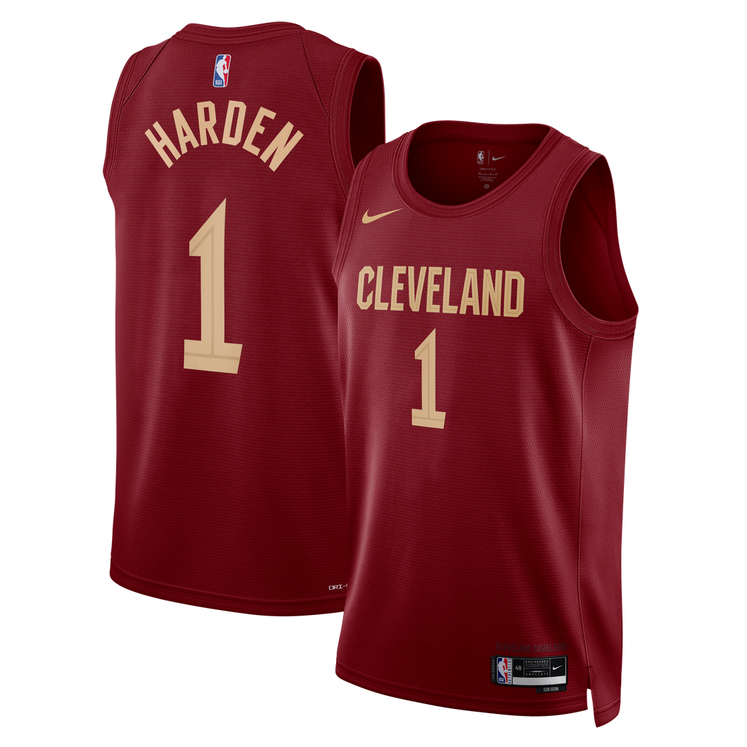 James Harden Cleveland Cavaliers Nike Unisex Swingman Jersey - Icon Edition - Wine