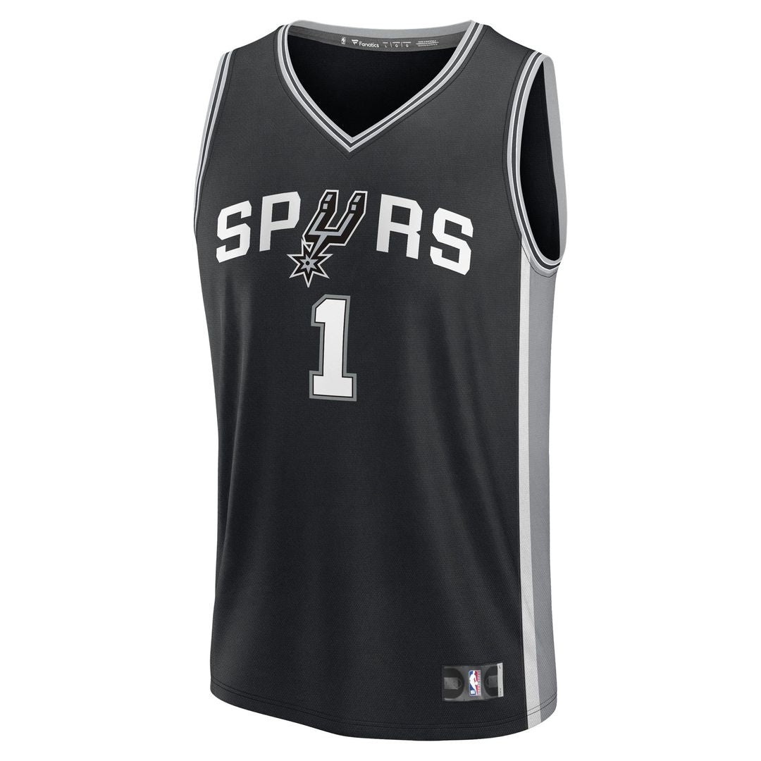 Victor Wembanyama San Antonio Spurs Fanatics Fast Break Player Replica Jersey - Association Edition - White