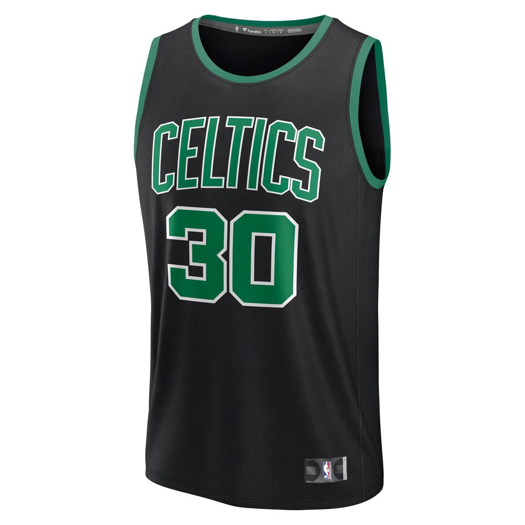 Sam Hauser Boston Celtics Fanatics Fast Break Player Replica Jersey - Statement Edition - Black