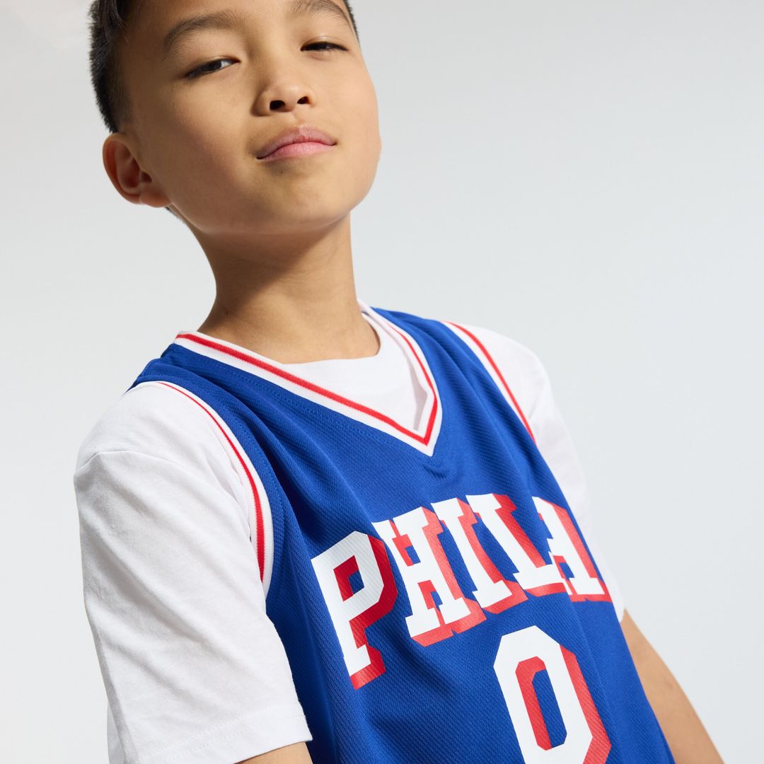 Tyrese Maxey Philadelphia 76ers Fanatics Youth Fast Break Player Replica Jersey - Icon Edition - Royal