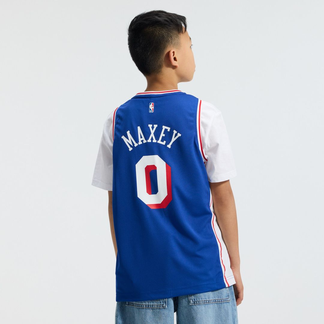 Tyrese Maxey Philadelphia 76ers Fanatics Youth Fast Break Player Replica Jersey - Icon Edition - Royal