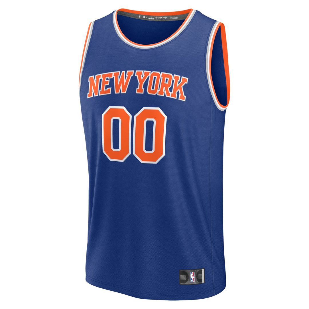 Jordan Clarkson New York Knicks Fanatics Youth Fast Break Player Replica Jersey - Icon Edition - Blue