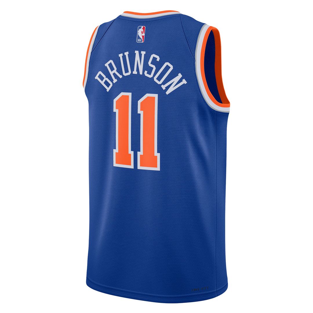 Jalen Brunson New York Knicks Nike Unisex Swingman Jersey - Icon Edition - Blue