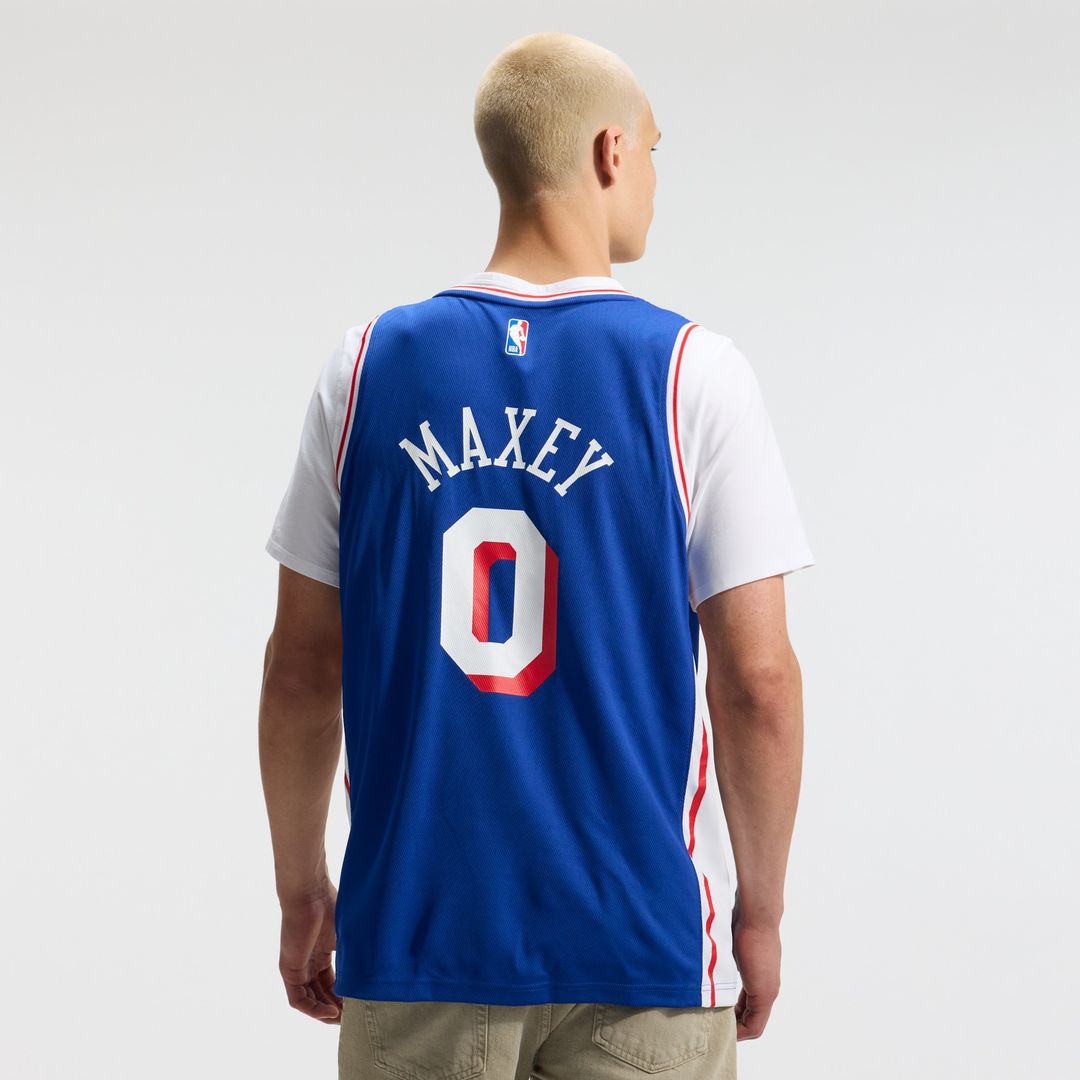 Tyrese Maxey Philadelphia 76ers Fanatics Fast Break Player Replica Jersey - Icon Edition - Royal
