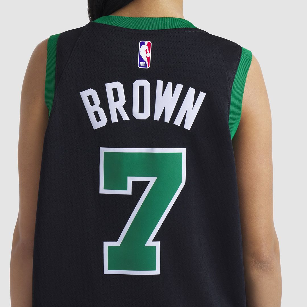 Jaylen Brown Boston Celtics Jordan Brand Unisex Swingman Jersey - Statement Edition - Black