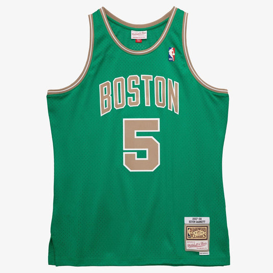 Kevin Garnett Boston Celtics Mitchell & Ness 2007 - 08 Hardwood Classics Swingman Jersey - Kelly Green