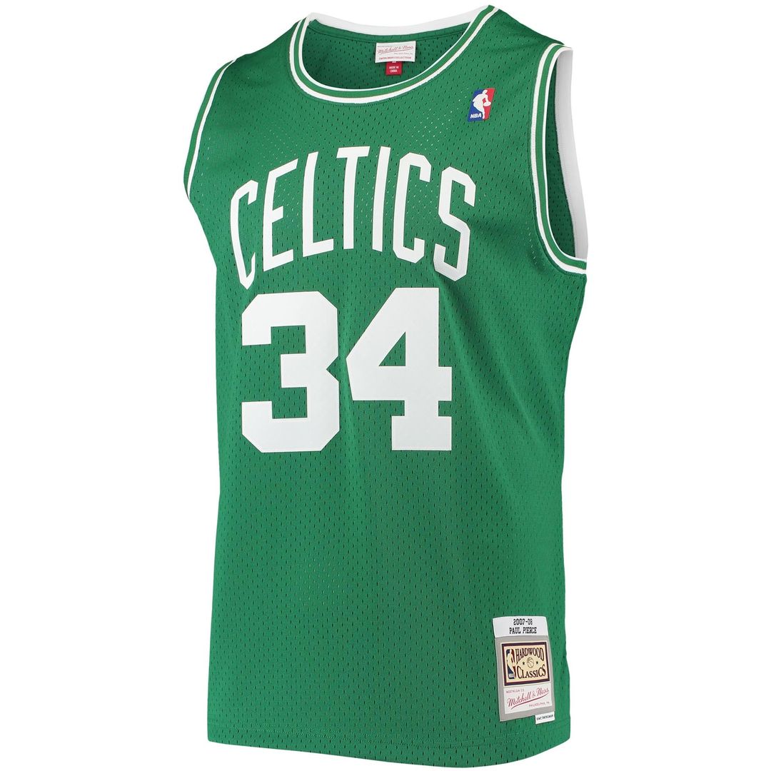 Paul Pierce Boston Celtics Mitchell & Ness Hardwood Classics Swingman Jersey - White